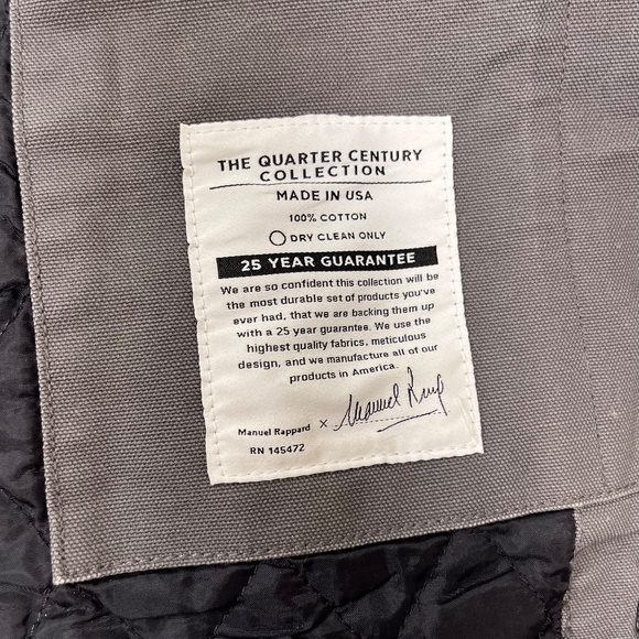RPM West Quarter Century Collection Canvas Quilted Jacket - Picture 3 of 7